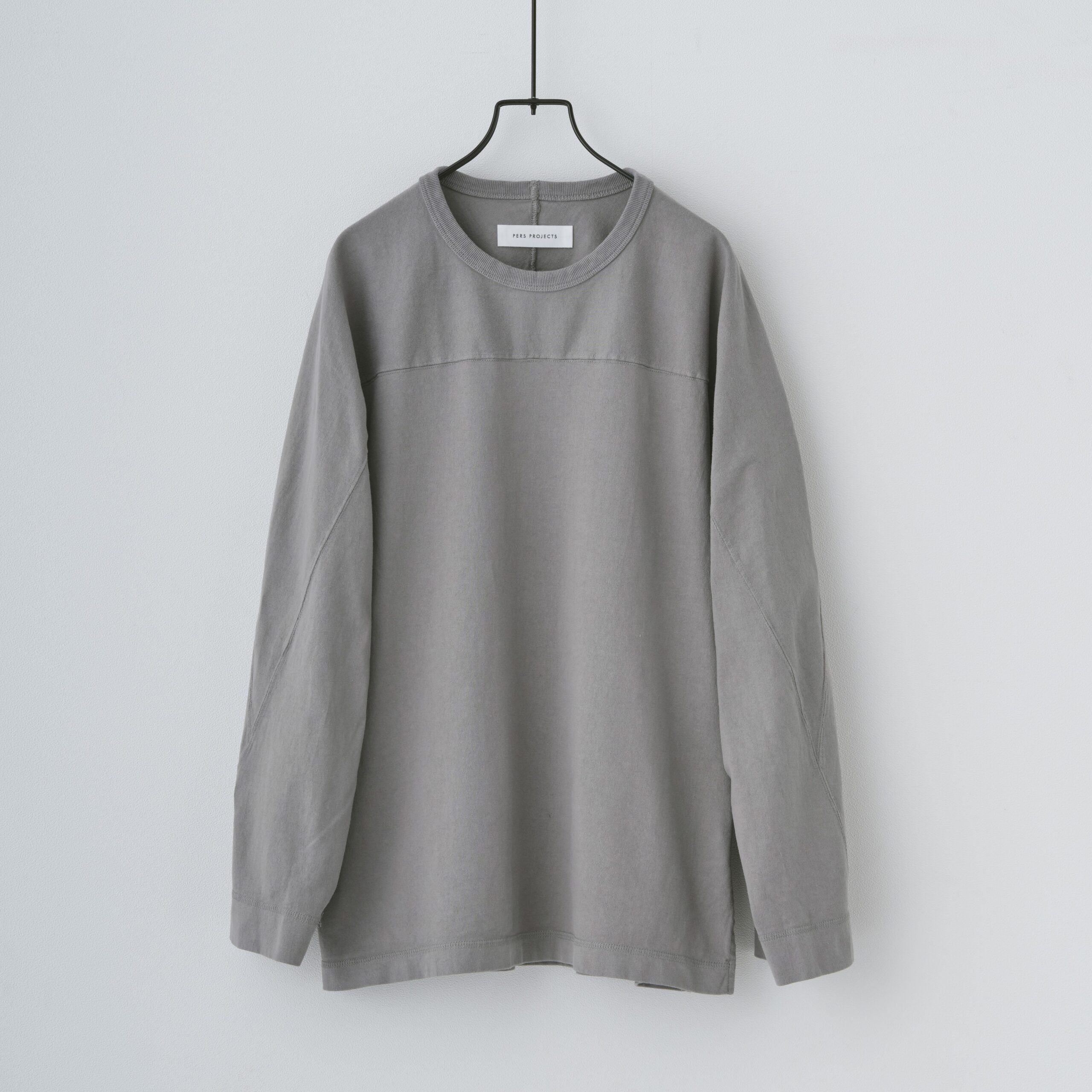 ARON L/S TEE “solid”