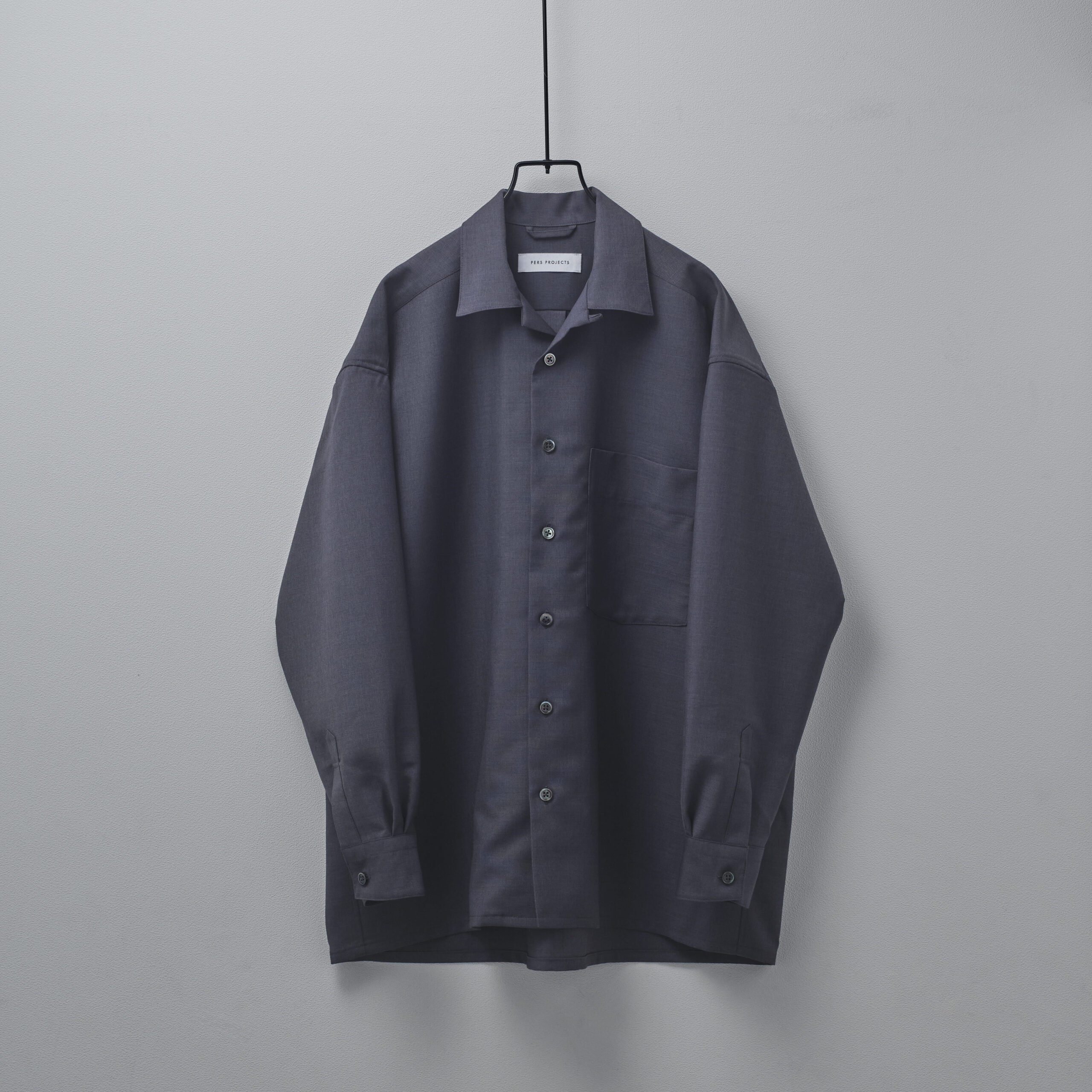 OLIVER L/S WD FIT SHIRTS “solid”