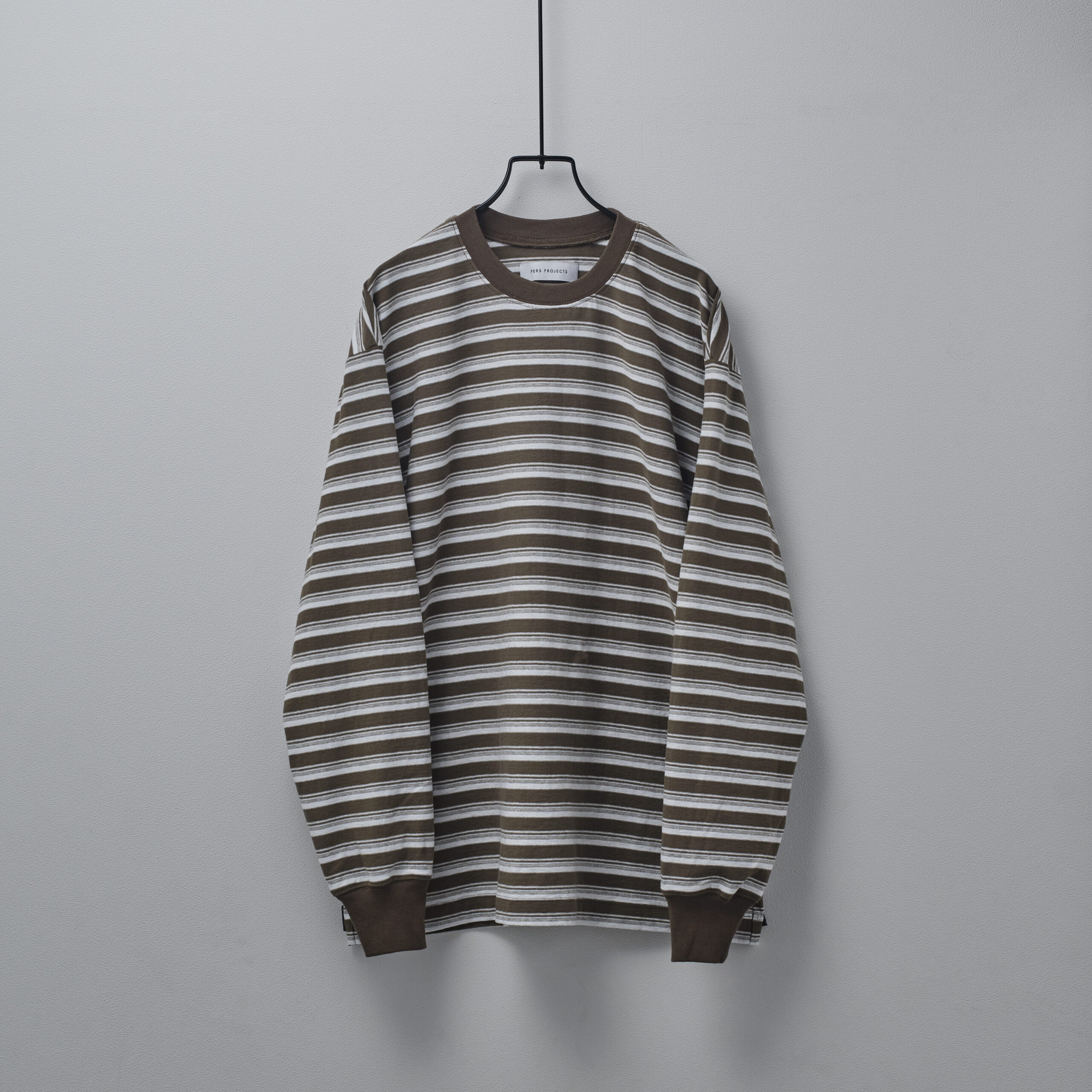 VICTOR L/S BORDER TEE