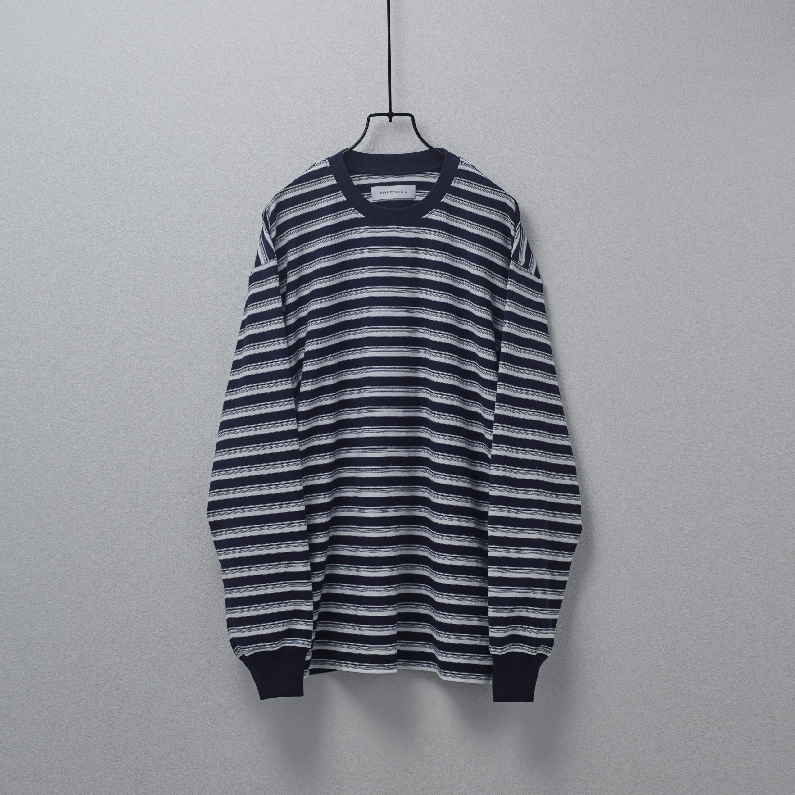 VICTOR L/S BORDER TEE