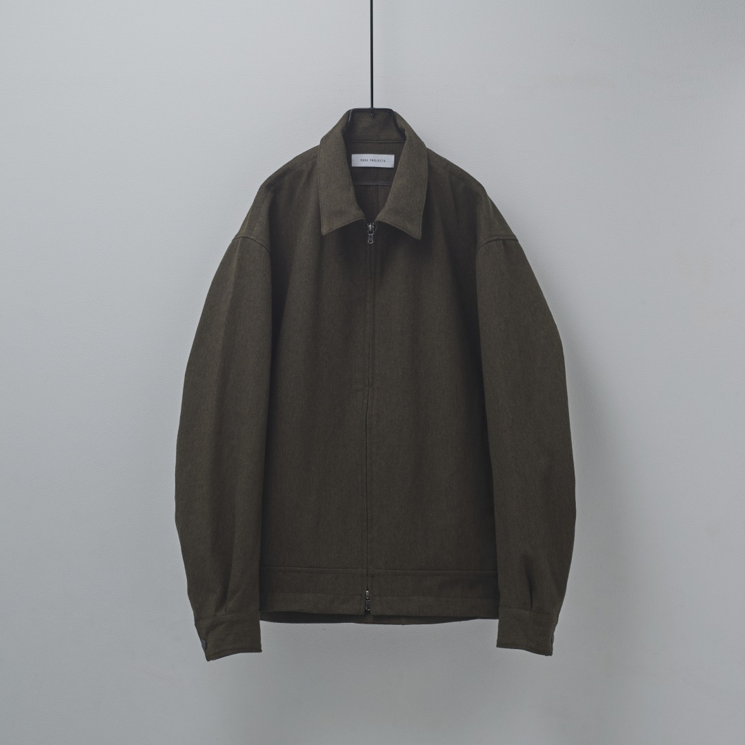 JENS SHORT BLOUSON “melton”