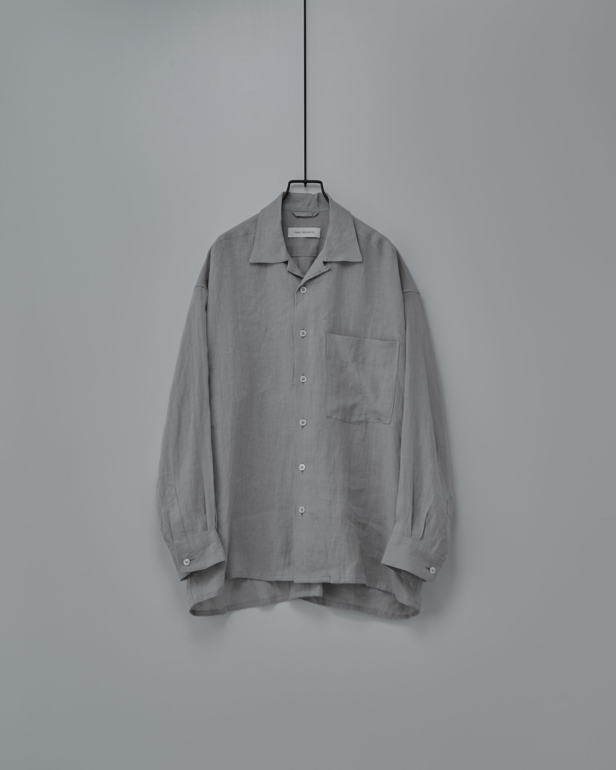 VICTOR L/S WIDE FIT SHIRTS “SOLID”