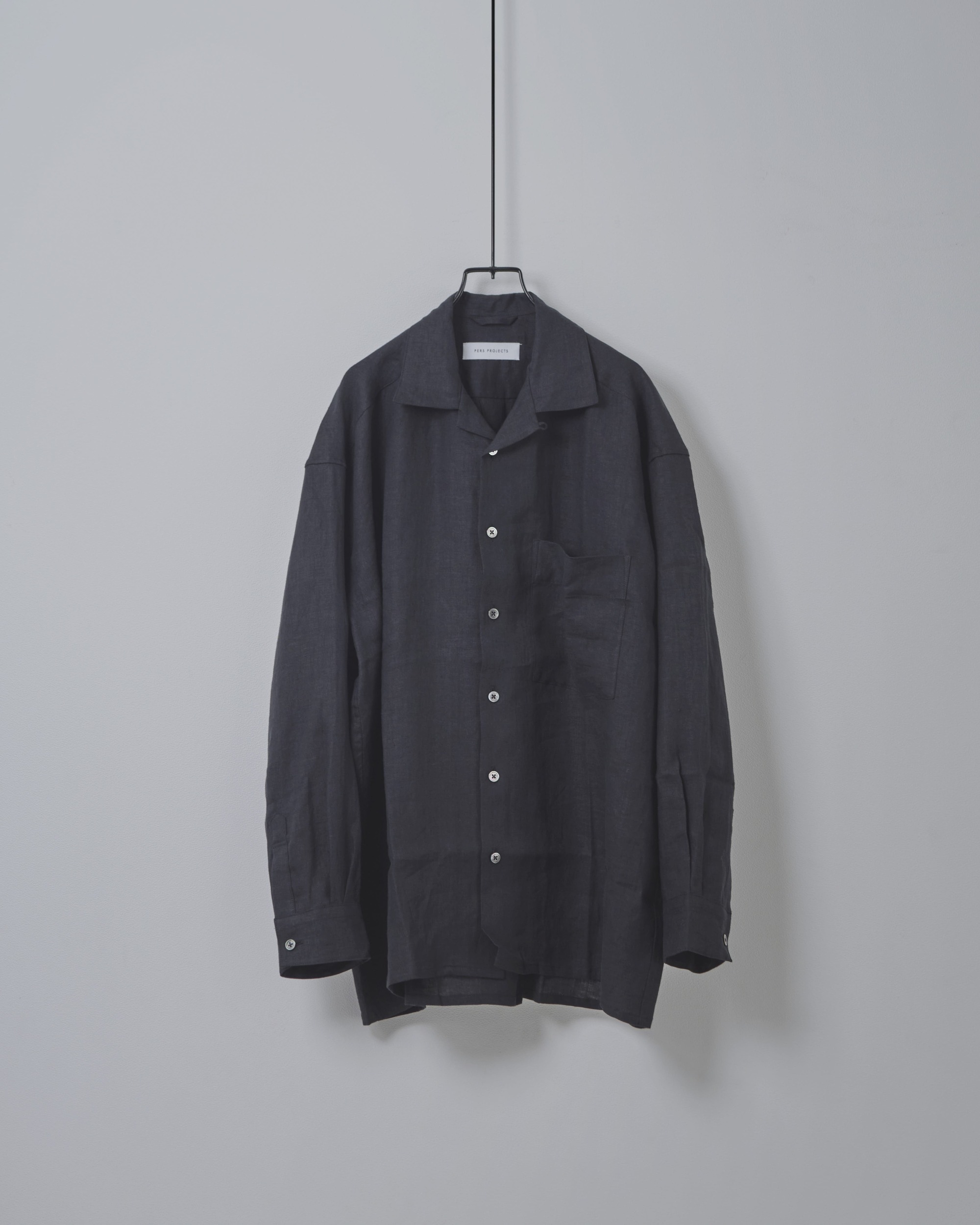 VICTOR L/S WIDE FIT SHIRTS “SOLID”