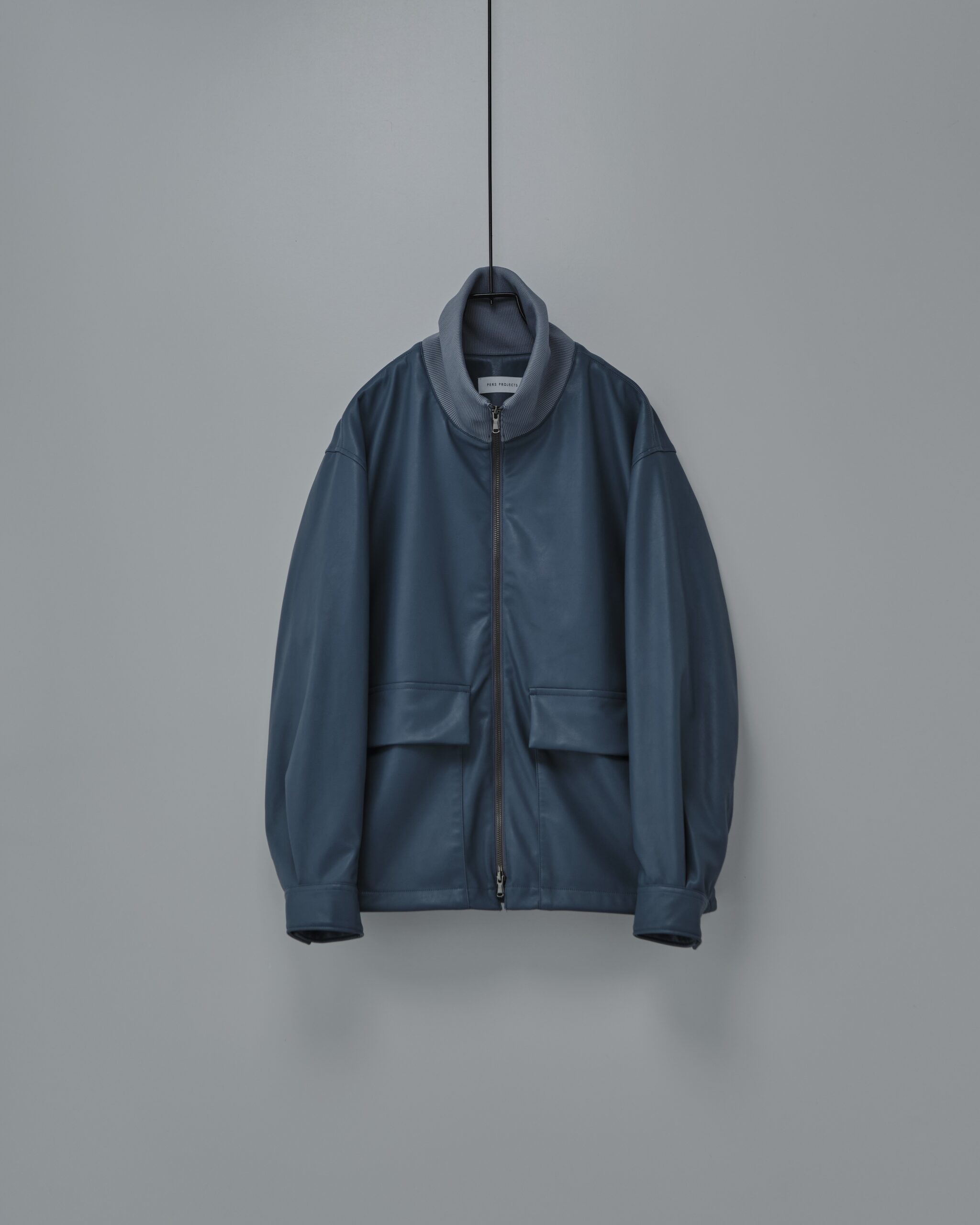 JENS ZIP CAR COAT “VEGAN LEATHER”