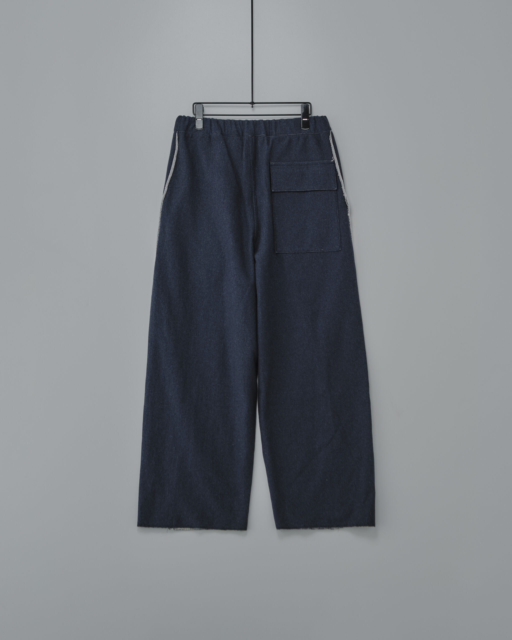 HAKEEM TWIST TROUSERS “TOP NAVY”