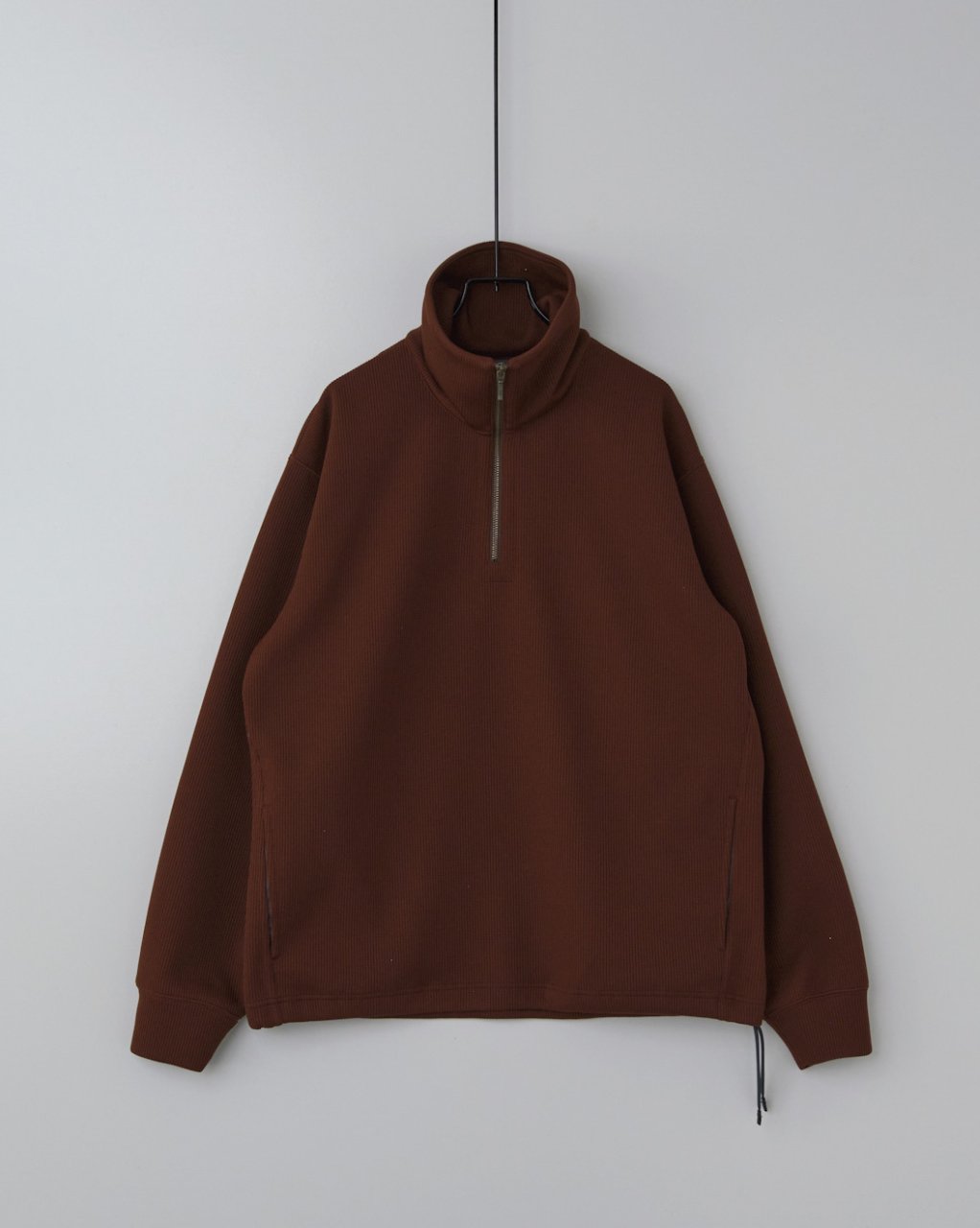 ALBERT ZIP MOC SWEATER