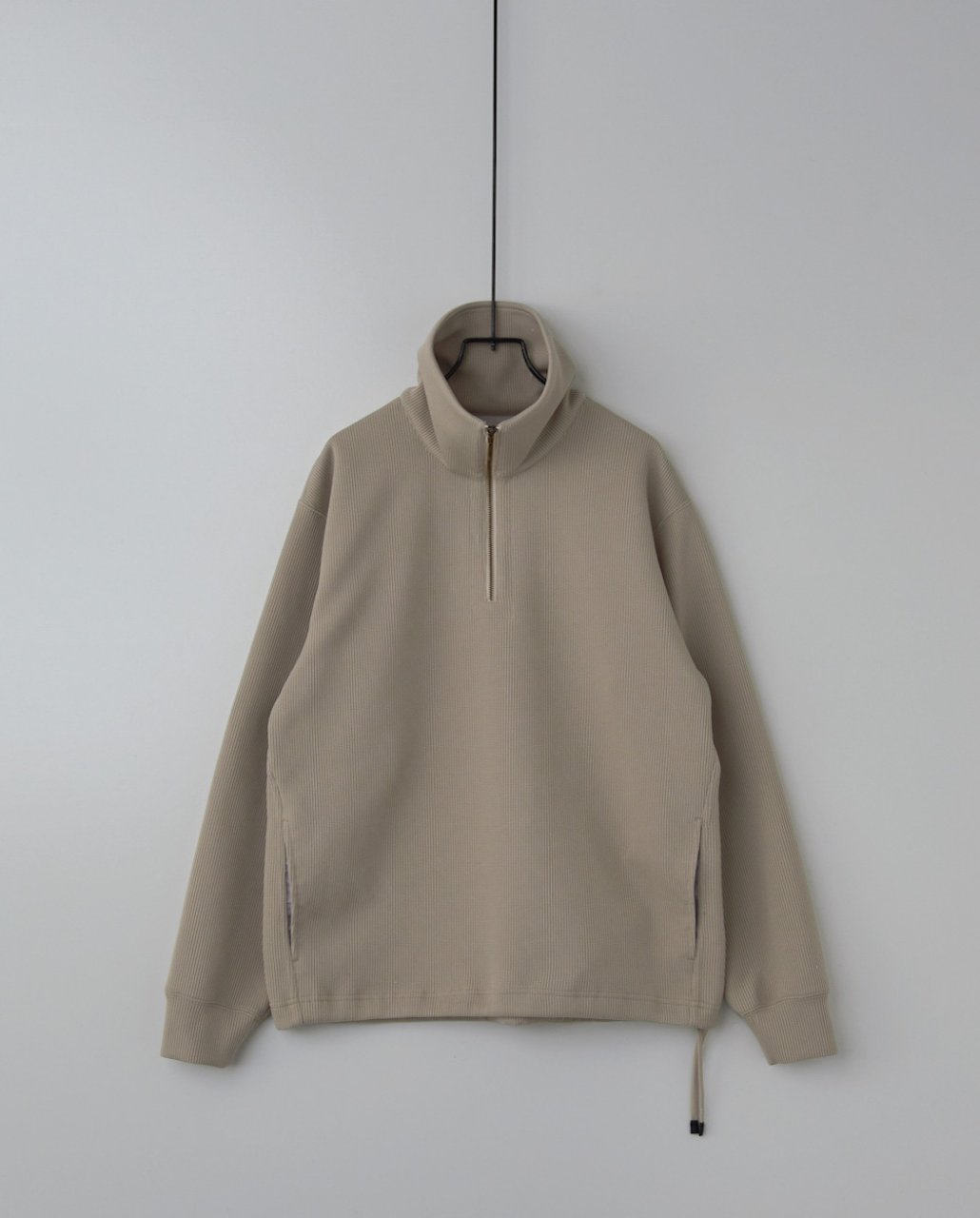 ALBERT ZIP MOC SWEATER