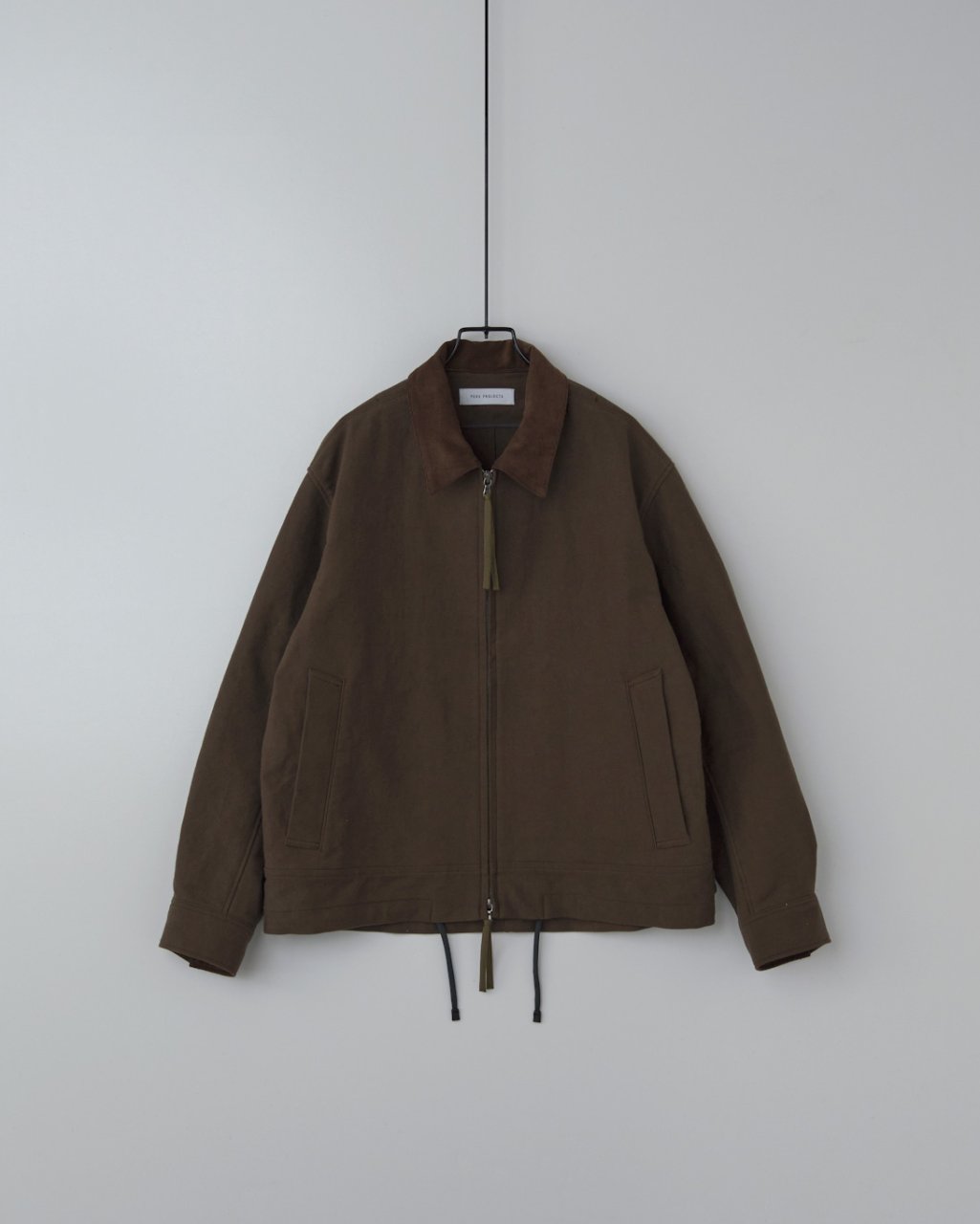 JENS SHORT BLOUSON “moleskin”